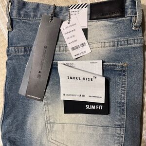 Men's Smoke Rise Blue Slim Fit Jeans